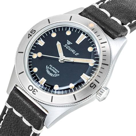 <strong>Squale</strong> introduced their first 1000m dive watch with a unique crystal on flexible mountings that did not use or need a Helium release valve. . Super squale